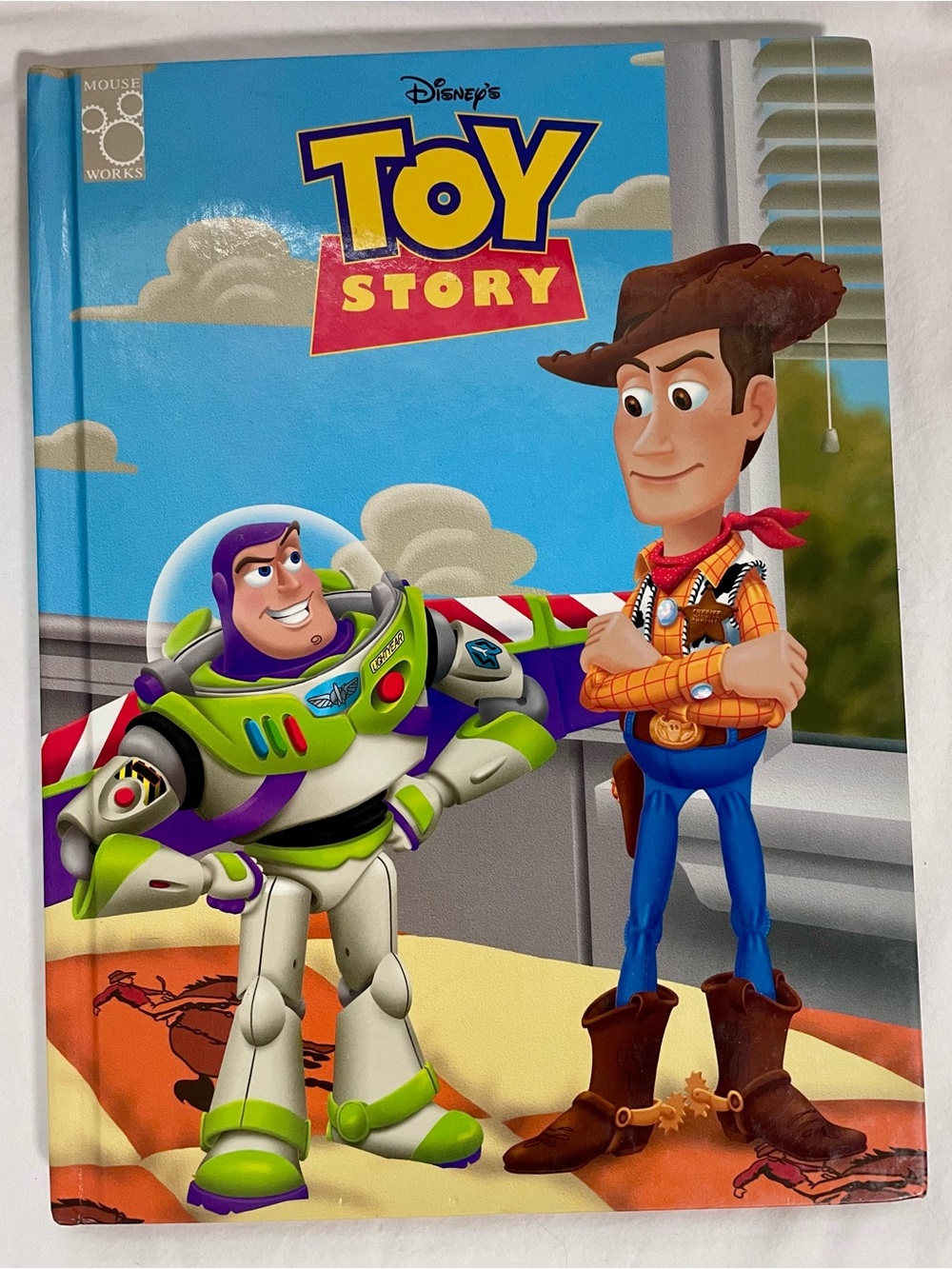 VTG 1995 Disney's Toy Story Storybook Hardcover - Mouse Works